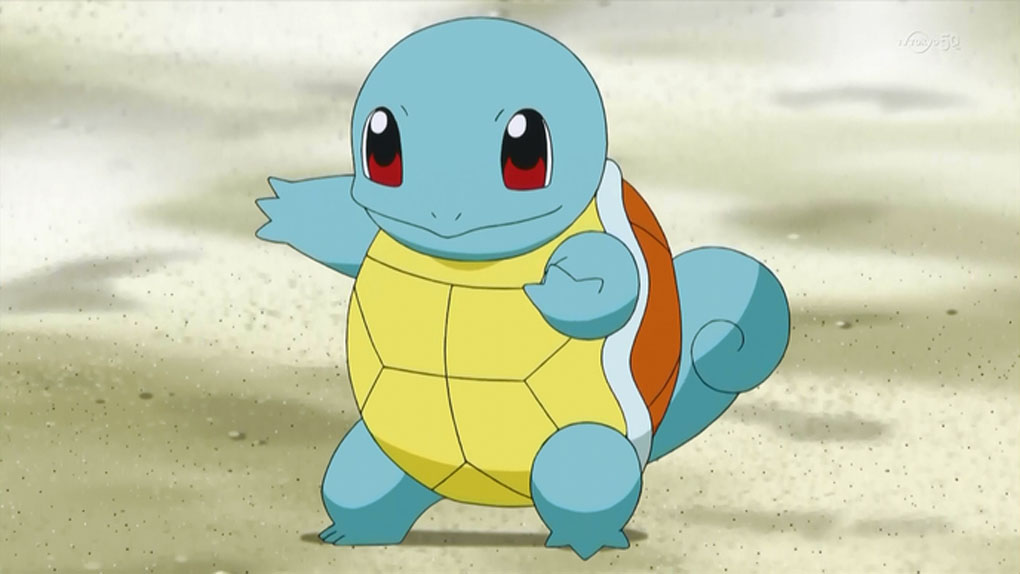 Carapuce (shiny) dans les Heures de Pokémon Vedette de juillet sur Pokémon GO Breakflip